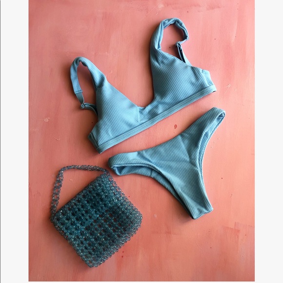 Zaful Other - Ribbed Bikini Set